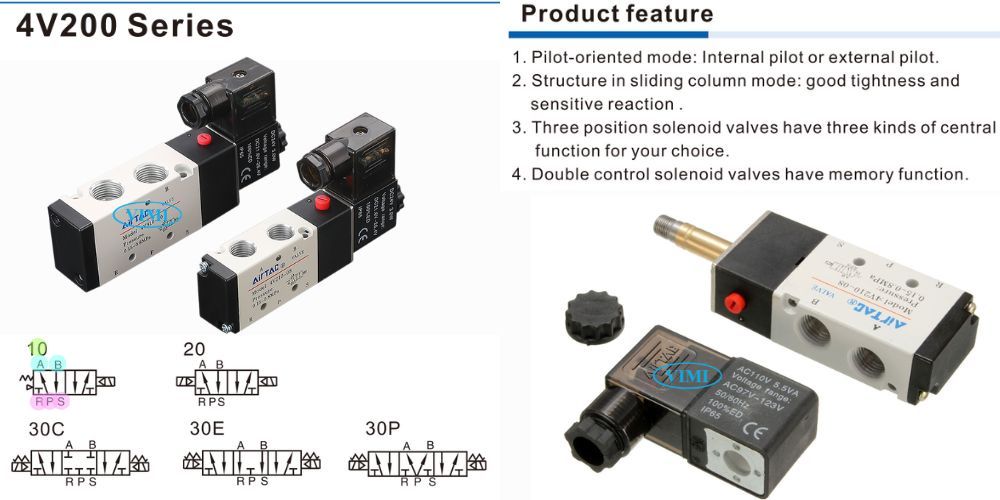 Van Dien Tu Khi Nen Airtac 4v210 08 06 Dc24v