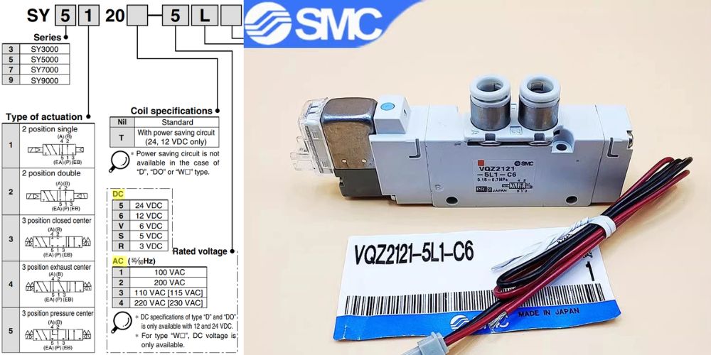 van điện từ smc khí nén 10