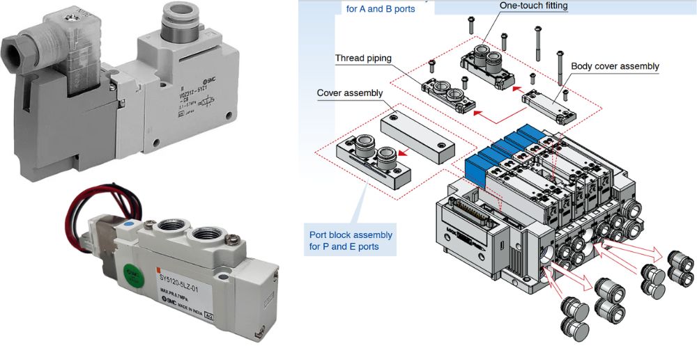 van điện từ smc khí nén 6