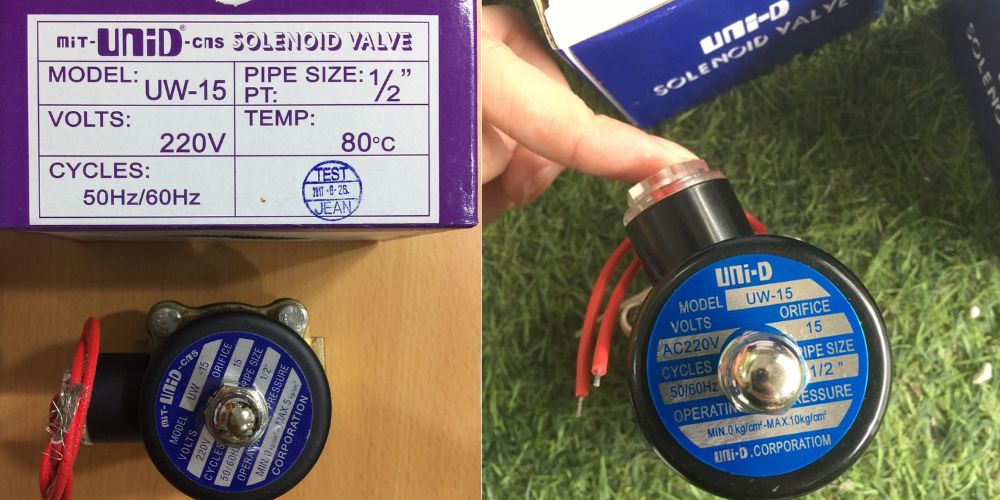 van điện từ unid phi 21 2