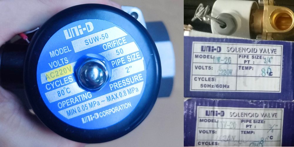 van điện từ unid phi 60 7