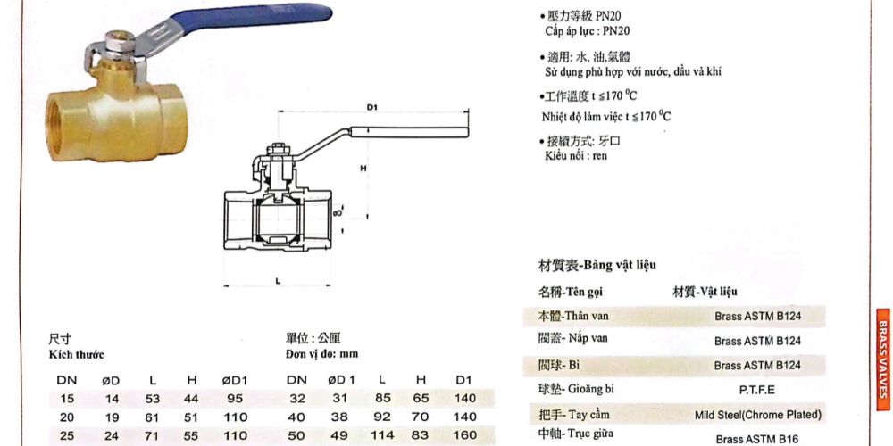 Bueno BN-201A | Đồng thau Bueno Bn 201a