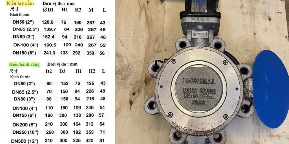 Bueno SBL-02 | SBL 02 - Van bướm tai bích inox Bueno Sbl 02