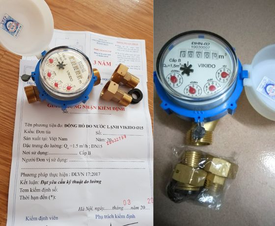 đồng hồ nước sạch