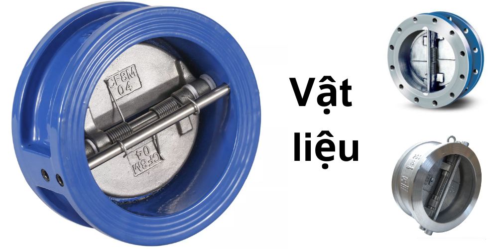 Dual plate check valve là gì vật liệu chế tạo dual plate check valve