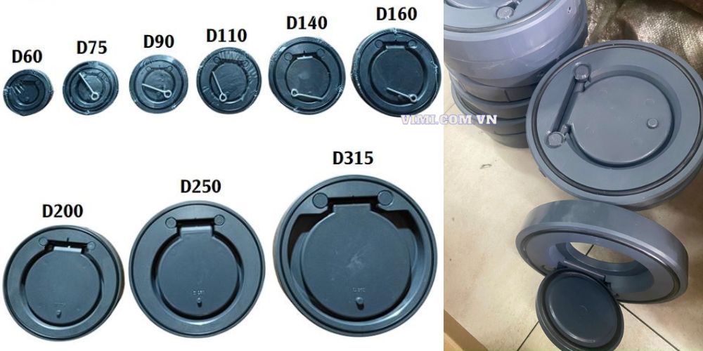 van 1 chiều cửa lật