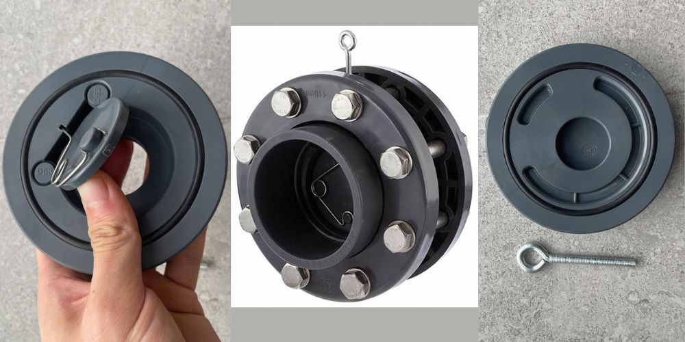 van 1 chiều cửa lật