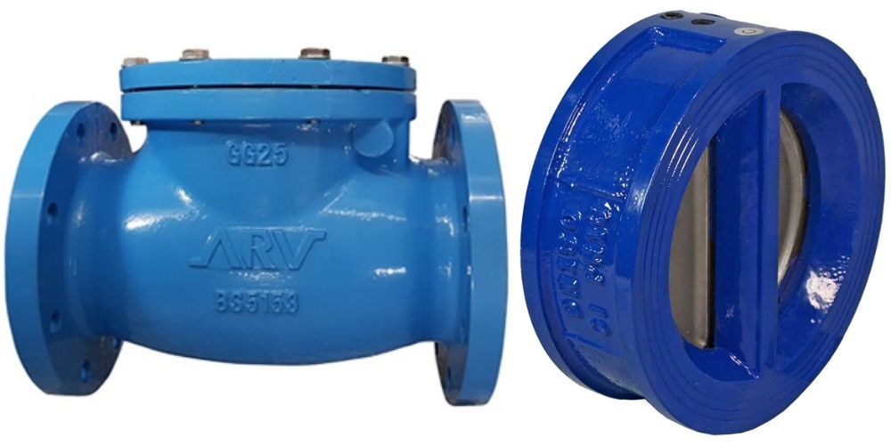 van 1 chiều dn150 thân gang