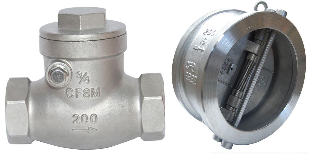 van 1 chiều dn200 thân inox