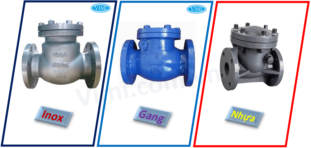 vật liệu van 1 chiều dn200