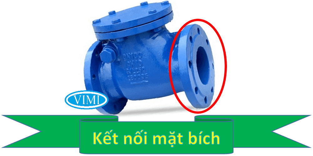 kết nối van 1 chiều dn200
