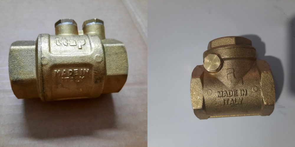 van 1 chiều lá lật