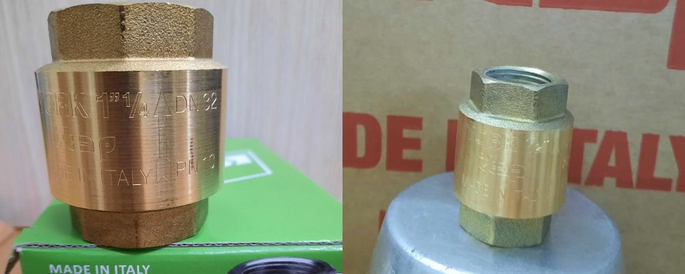 van 1 chiều lò xo