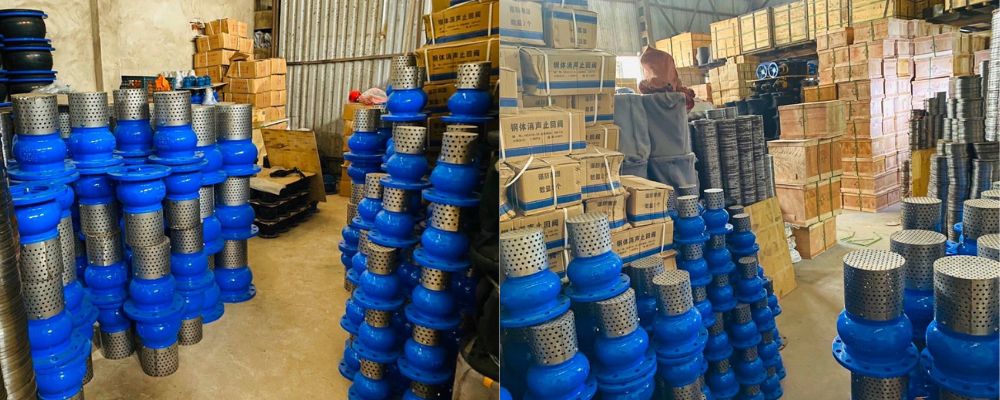 van 1 chiều lò xo