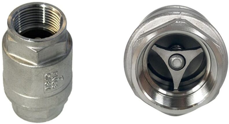 van 1 chiều lò xo inox