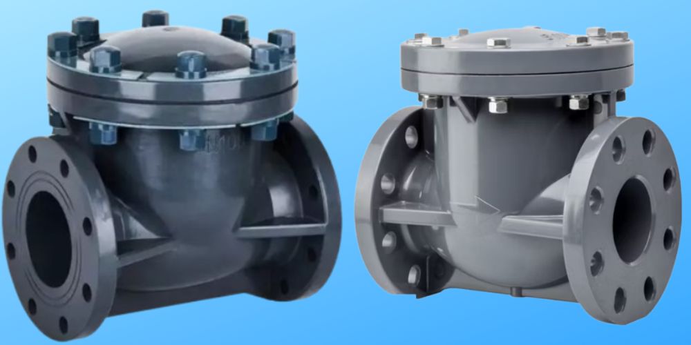 van 1 chiều mặt bích