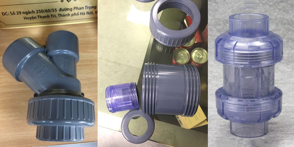 van 1 chiều nhựa