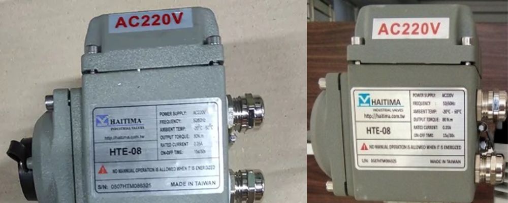 van bướm điện Haitima