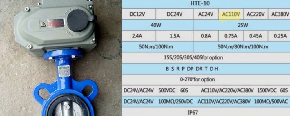 van bướm điện Haitima