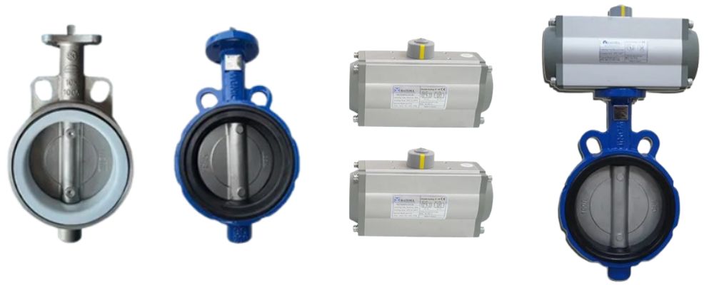 van bướm khí nén Haitima