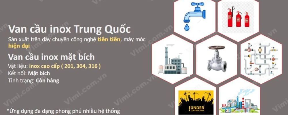 van cầu trung quốc