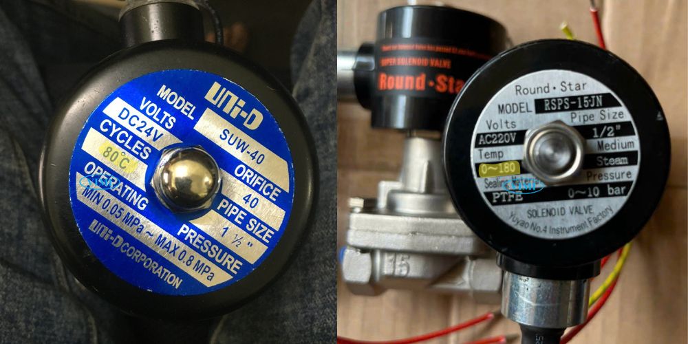 Hướng dẫn lựa chọn van điện từ chọn van điện từ theo nhiệt độ sử dụng