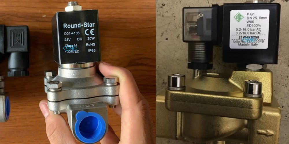 Hướng dẫn lựa chọn van điện từ chọn van điện từ theo điện áp sử dụng