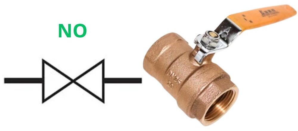 Normally Opened Valve