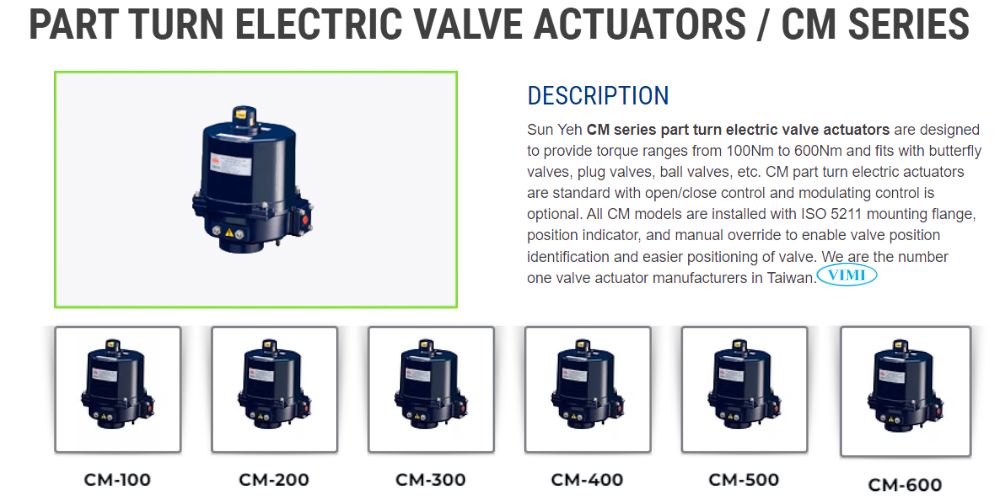 SunYeh Valve | OM 1 - Popular Sunyeh Valve