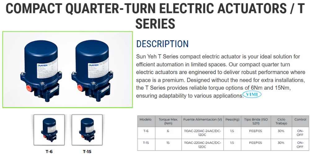 SunYeh Valve | OM 1 - Popular Sunyeh Valve