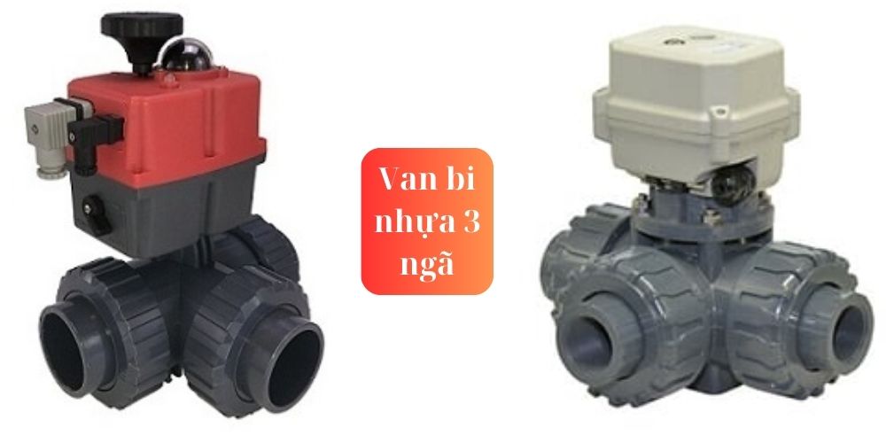 van 3 ngã điều khiển điện nhựa