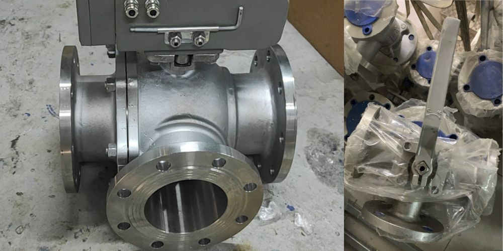 kho van bi 3 ngã mặt bích