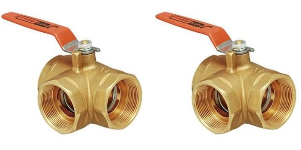 van bi 3 ngã nối ren đồng