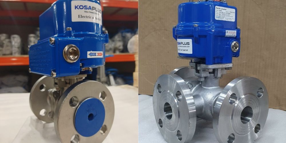 Van bi điện Kosaplu van bi điện Kosaplus