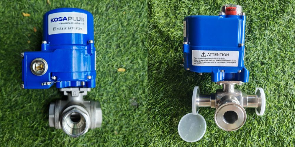 Van bi điện Kosaplu van bi điện Kosaplus