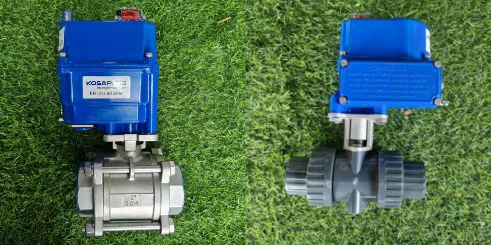 Van bi điện Kosaplu van bi điện Kosaplus