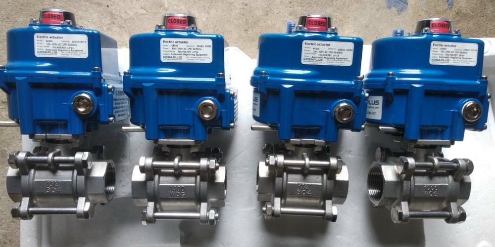 Van bi điện Kosaplu van bi điện Kosaplus