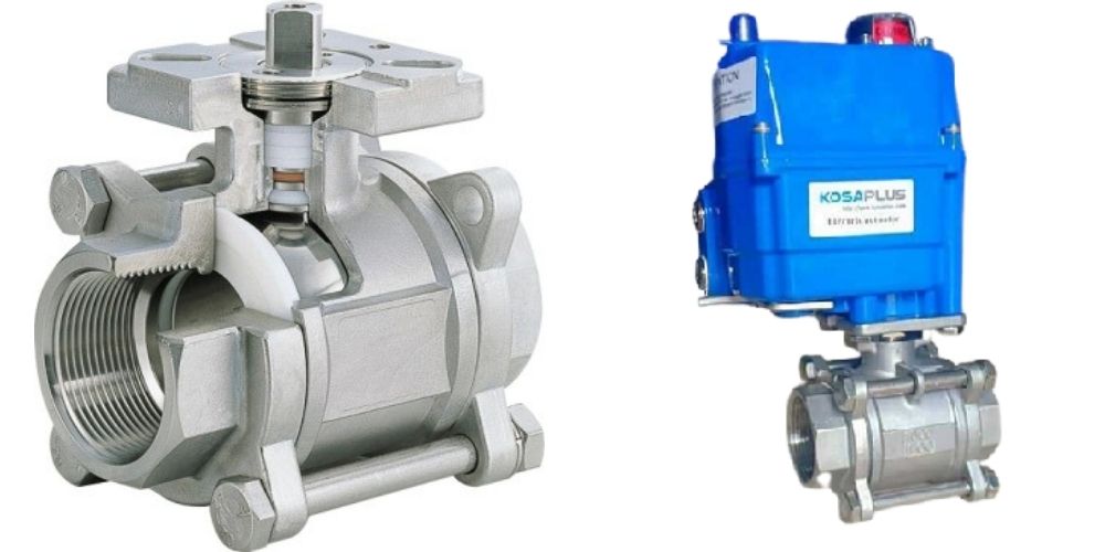 Van bi điện Kosaplu van bi điện Kosaplus