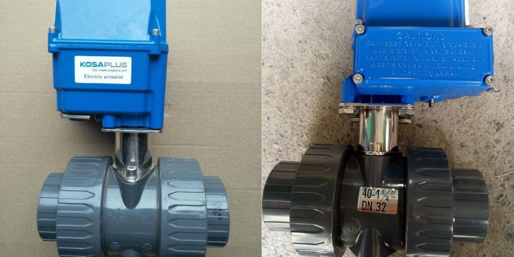 Van bi điện Kosaplu van bi điện Kosaplus