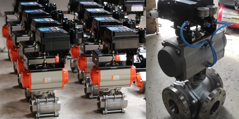 Van bi điều khiển khí nén tuyến tính