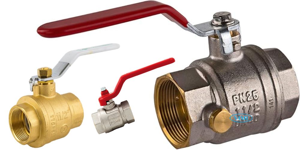 vật liệu van bi dn40