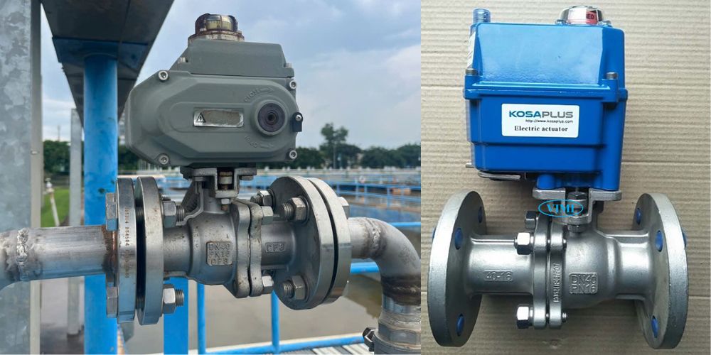 van bi dn40 điều khiển điện