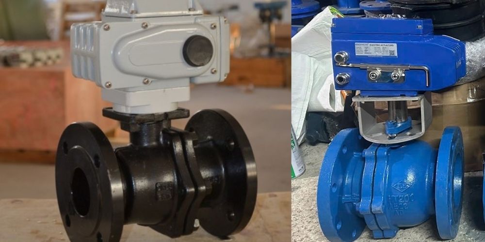 van bi gang điều khiển điện on off