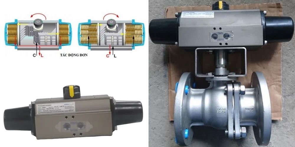Van bi khí nén Kosaplus van bi khí nén Kosaplus