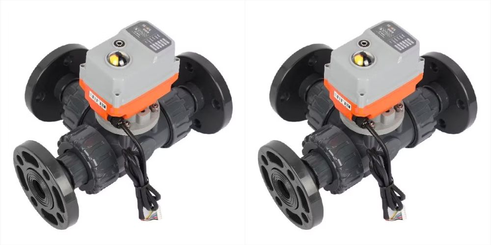 van bi nhựa 3 ngã