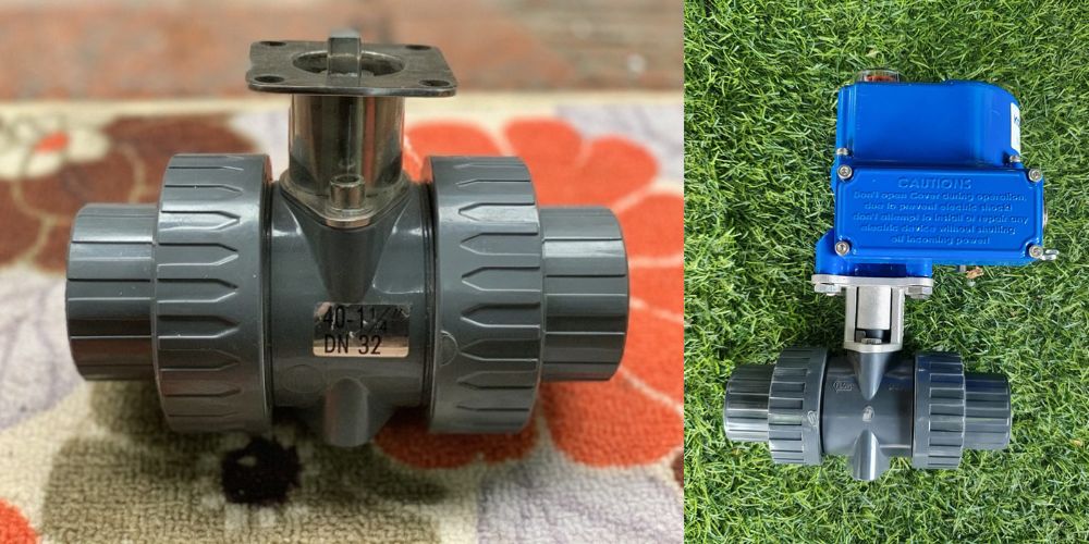 Van bi nhựa điều khiển điện