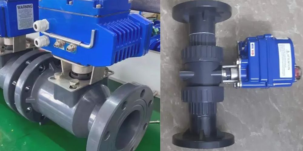 Van bi nhựa điều khiển điện