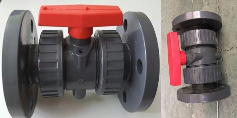 van bi nhựa nối bích là gì