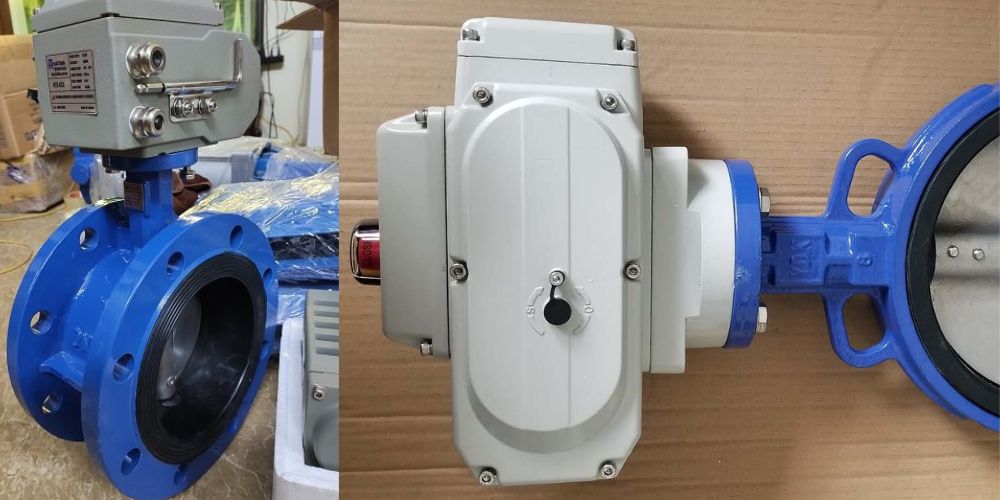 Van bướm điện 380V 3 Pha