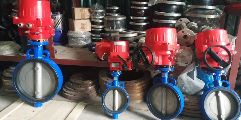 Van bướm điện 380V 3 Pha